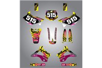 Kit Autocollants compatible avec per KAWASAKI KX 125/250 1994 - 1998 - MXPKAD14893