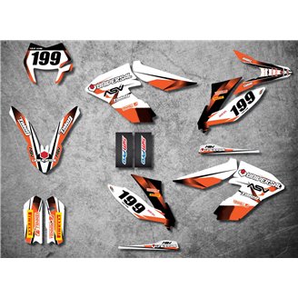 Kit de pegatinas compatible con per KTM FREERIDE 250 350 2012 - 2021 - MXPKAD14904