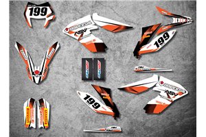 Kit de pegatinas compatible con per KTM FREERIDE 250 350 2012 - 2021 - MXPKAD14904