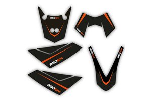 Kit de pegatinas compatible con per KTM 950 SUPERMOTO 2006 - 2007 - MXPKAD14908