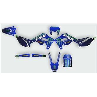 Kit Autocollants compatible avec per SHERCO 250 300 SE ENDURO 2012 - 2016 - MXPKAD14910