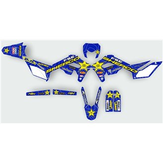 Kit Autocollants compatible avec per SHERCO 250 300 SE ENDURO 2012 - 2016 - MXPKAD14910