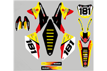 Sticker set compatible with per SUZUKI DR 650 1996 - 2021 - MXPKAD14914