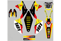 Sticker set compatible with per SUZUKI DR 650 1996 - 2021 - MXPKAD15204