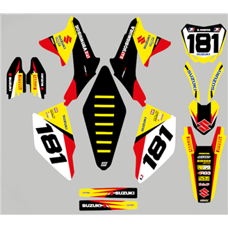 Kit Autocollants compatible avec per SUZUKI DR 650 1996 - 2021 - MXPKAD15204