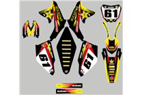 Sticker set compatible with per SUZUKI DR 650 1996 - 2021 - MXPKAD15207