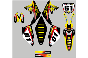 Kit adesivi compatibile con per SUZUKI DR 650 1996 - 2021 - MXPKAD15207