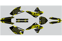 Kit adesivi compatibile con per SUZUKI DRZ 125 2008 - 2018 - MXPKAD14912
