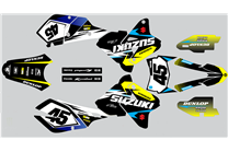 Sticker set compatible with per SUZUKI DRZ 400 SM 2000 - 2020 - MXPKAD14913