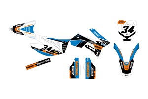 Kit de pegatinas compatible con per TM RACING MX ENDURO 250 300 450 530 4 STROKE 2022 - 2023 MXPKAD14922
