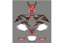Kit adesivi compatibile con per YAMAHA DT 50 2004 - 2012 - MXPKAD14923