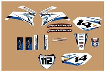 Kit adesivi compatibile con per YAMAHA TTR 110 2008 - 2020 - MXPKAD14926
