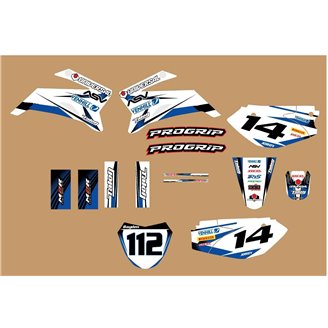 Kit de pegatinas compatible con per YAMAHA TTR 110 2008 - 2020 - MXPKAD14926