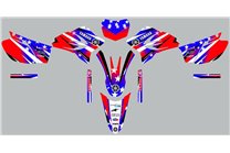 Aufkleber Satz kompatibel mit per YAMAHA TTR230 2005 - 2018 - MXPKAD15225