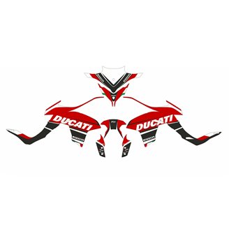 Kit Autocollants compatible avec per Ducati Multistrada 1260 2018 - 2020 - MXPKAD15232