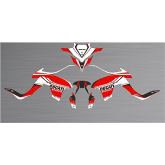 Kit Autocollants compatible avec per Ducati Multistrada 1260 2018 - 2020 - MXPKAD15234