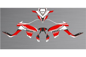Kit Autocollants compatible avec per Ducati Multistrada 1260 2018 - 2020 - MXPKAD15234