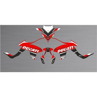 Kit adesivi compatibile con per Ducati Multistrada 1260 2018 - 2020 - MXPKAD15235