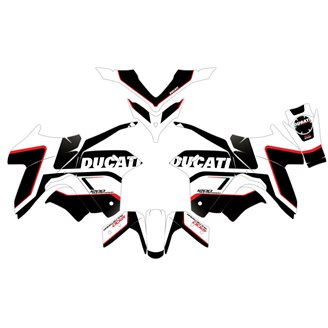 Kit Autocollants compatible avec per Ducati Multistrada 1200 2010 - 2014 - MXPKAD15231