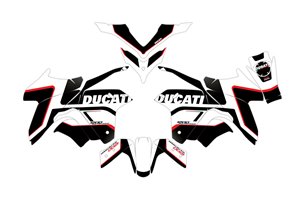 Sticker set compatible with per Ducati Multistrada 1200 2010 - 2014 - MXPKAD15231