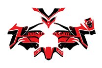 Kit Autocollants compatible avec per Ducati Multistrada 1200 2010 - 2014 - MXPKAD15237
