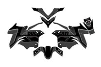 Sticker set compatible with per Ducati Multistrada 1200 2010 - 2014 - MXPKAD15238