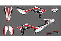 Sticker set compatible with per BETA 250R 450R 2018 - 2019 - MXPKAD15253