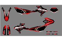 Aufkleber Satz kompatibel mit per BETA RR 125 LC 2019 - 2020 - MXPKAD15267