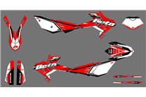 Aufkleber Satz kompatibel mit per BETA RR 125 LC 2019 - 2020 - MXPKAD15273