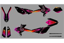 Aufkleber Satz kompatibel mit per BETA RR 125 LC 2019 - 2020 - MXPKAD15274