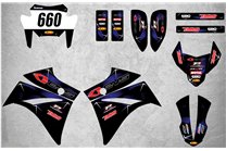 Kit de pegatinas compatible con per YAMAHA XT 660 X 2008 - 2015 - MXPKAD14935