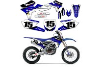 Kit adesivi compatibile con per YAMAHA WR 250X 250R 2008 - 2021 - MXPKAD14932