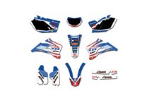 Kit adesivi compatibile con per YAMAHA WR 450F 250F 2003 - 2004 - MXPKAD14933