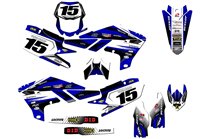 Sticker set compatible with per YAMAHA WR 450F 250F 2003 - 2004 - MXPKAD14933