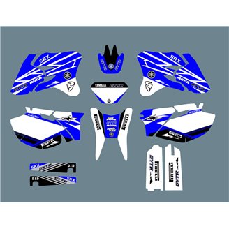 Aufkleber Satz kompatibel mit per YAMAHA WR 450F 2012 - 2015 - MXPKAD14934