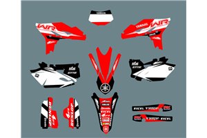 Kit Autocollants compatible avec per YAMAHA WR 450F 2012 - 2015 - MXPKAD14934