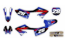Kit de pegatinas compatible con per YAMAHA YZ 125 250 2022 - MXPKAD14924
