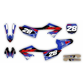 Sticker set compatible with per YAMAHA YZ 125 250 2022 - MXPKAD14924