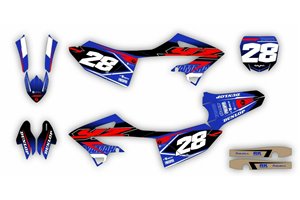 Sticker set compatible with per YAMAHA YZ 125 250 2022 - MXPKAD14924