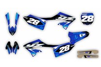 Kit adesivi compatibile con per YAMAHA YZ 125 250 2022 - MXPKAD14924