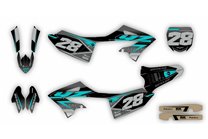 Sticker set compatible with per YAMAHA YZ 125 250 2022 - MXPKAD14924