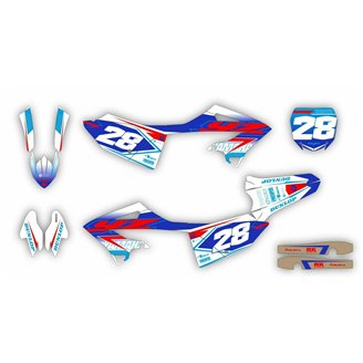 Kit de pegatinas compatible con per YAMAHA YZ 125 250 2022 - MXPKAD15326