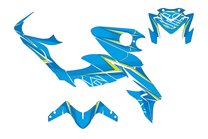 Sticker set compatible with per SUZUKI GSX S 1000 2015 - 2017 - MXPKAD15331