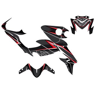 Kit de pegatinas compatible con per SUZUKI GSX S 1000 2015 - 2017 - MXPKAD15331