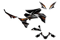 Sticker set compatible with per KAWASAKI Z800 2013 - 2016 - MXPKAD15353