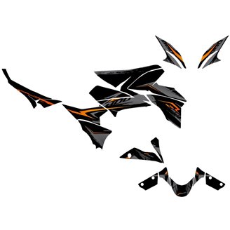 Kit de pegatinas compatible con per KAWASAKI Z800 2013 - 2016 - MXPKAD15353