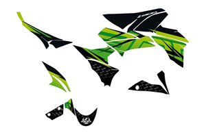 Kit Autocollants compatible avec per KAWASAKI Z800 2013 - 2016 - MXPKAD15353