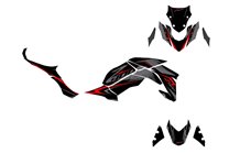 Sticker set compatible with per KAWASAKI Z900 2017 - 2019 - MXPKAD15354