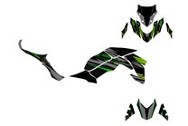 Kit de pegatinas compatible con per KAWASAKI Z900 2017 - 2019 - MXPKAD15354