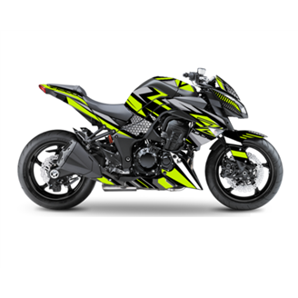 Aufkleber Satz kompatibel mit per KAWASAKI Z1000 2010 - 2013 - MXPKAD15355